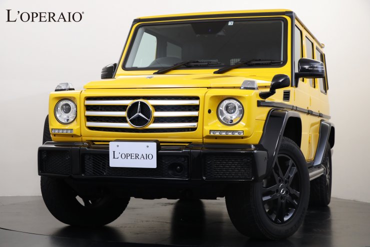 メルセデスベンツ Gクラスロング G350d ラグジュアリーPKG 特別色