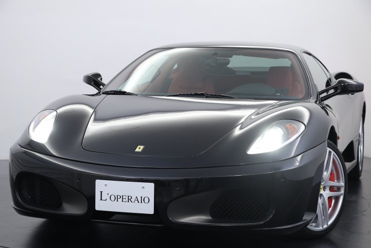 フェラーリ F430 F1 後期最終モデル 正規ディーラー車 レッドレザー