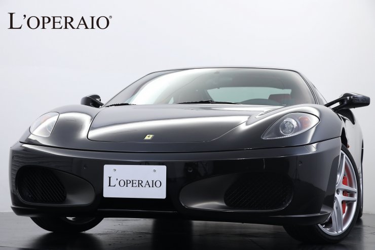 フェラーリ F430 F1 後期最終モデル 正規ディーラー車 レッドレザー