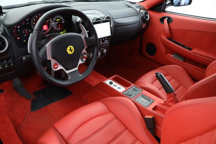フェラーリ F430 F1 後期最終モデル 正規ディーラー車 レッドレザー