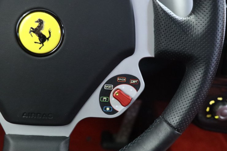 フェラーリ F430 F1 後期最終モデル 正規ディーラー車 レッドレザー