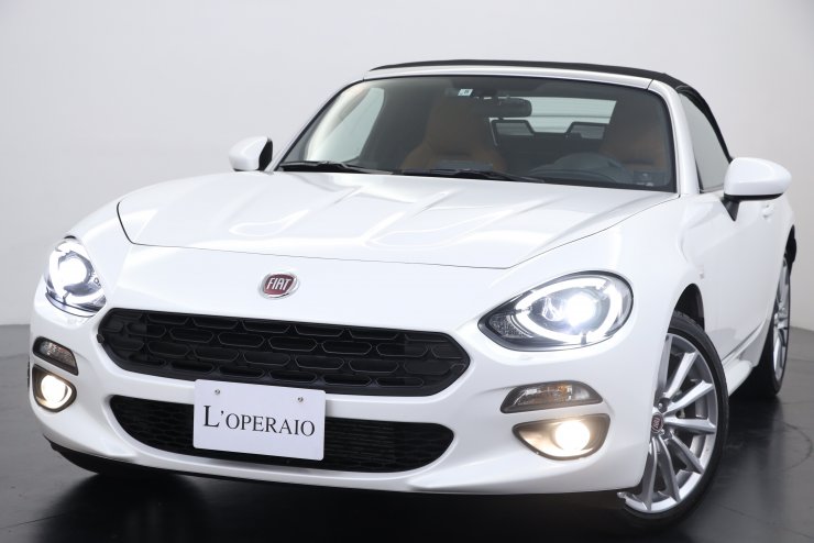 フィアット 124 spider Lusso 6速MT、 国内1オーナー、 プレミアム