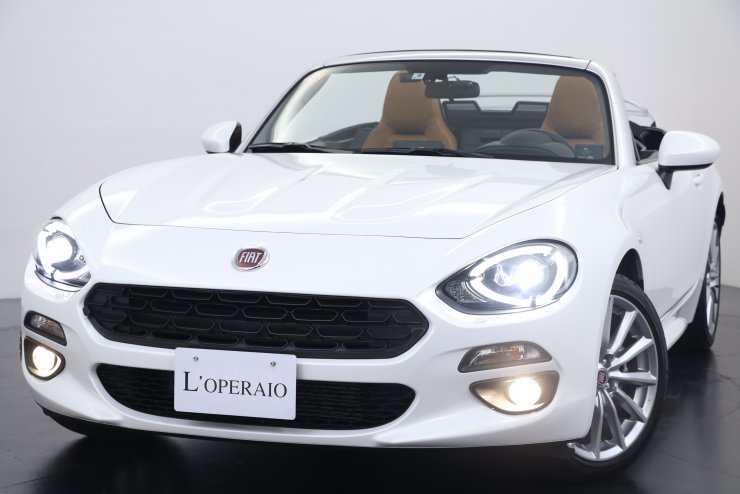 フィアット 124 spider Lusso 6速MT、 国内1オーナー、 プレミアム