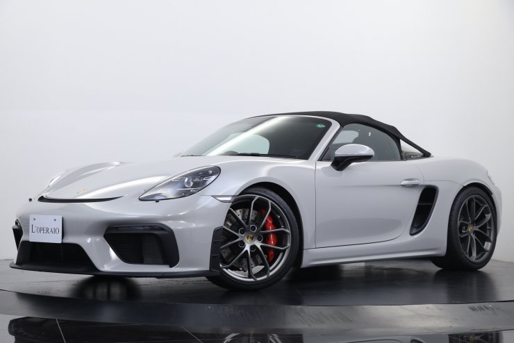 ポルシェ 718 Spyder 6MT R2年2月登録 ワンオーナー オプション価格約