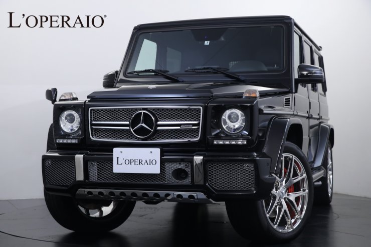 ベンツGクラス W463 2016年式フロントバンパーオブシディアンブラック