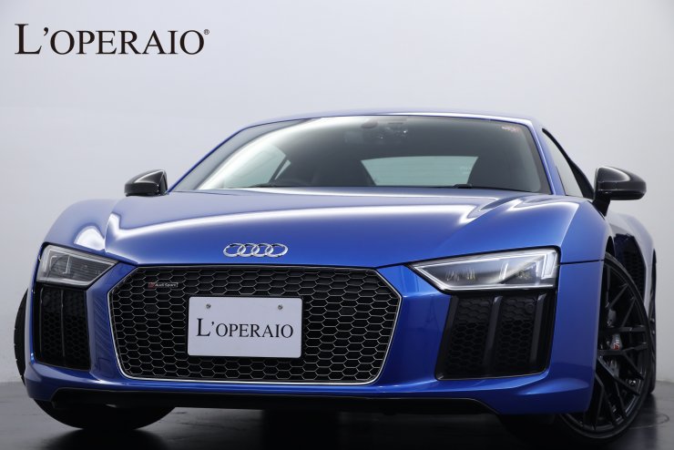 アウディ R8 5.2 FSI V10 Plus Quattro カーボンセラミックブレーキ