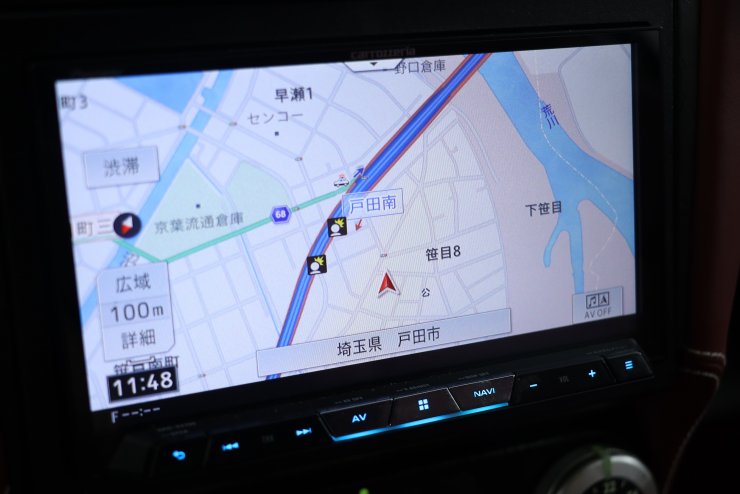 フェラーリ 612 スカリエッティ F1 左H 赤革 シートヒーター 純正18/19