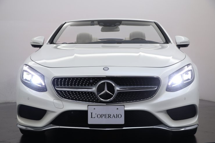 メルセデスベンツ Sクラス S550 カブリオレ 左ハンドル 有償色