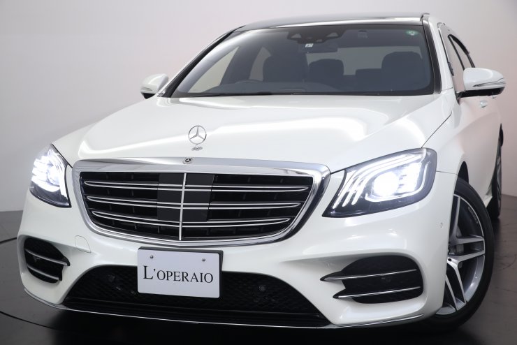 メルセデスベンツ Sクラス S560L AMGライン 有償色：ダイヤモンド