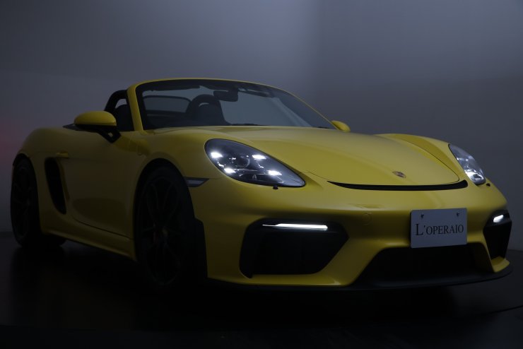 ポルシェ 718 Spyder 6MT ワンオーナー 走行距離約250km Sport