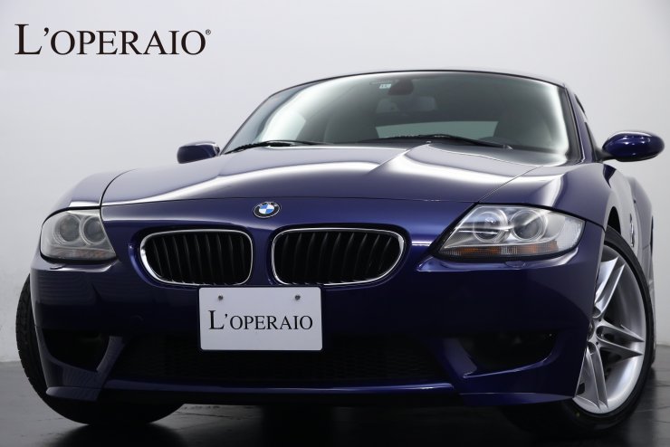 BMW Z4 M coupe 6MT 左ハンドル 純正HDDナビ クリームレザー メモリー
