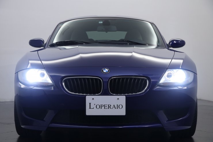 BMW Z4 M coupe 6MT 左ハンドル 純正HDDナビ クリームレザー メモリー