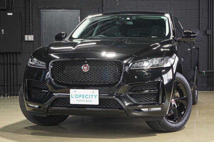 ジャガー Fペイス 35t R Sport 4wd 有償カラー 黒レザー パノラマサンルーフ アダプティブクルーズコントロール 360 モニター中古車