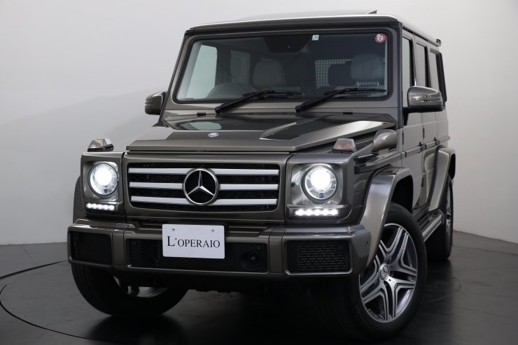 メルセデスベンツ Gクラスロング G350d LuxuryPKG 後期モデル グレー