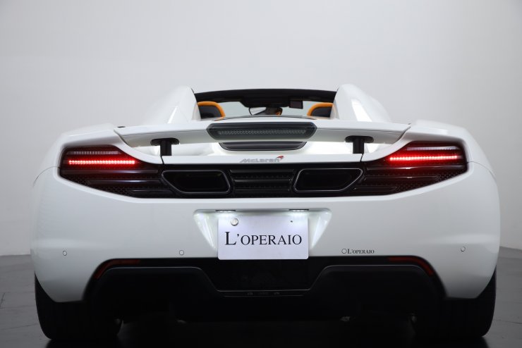 マクラーレン MP4-12C Spider 正規ディーラー車 左ハンドル スポーツ