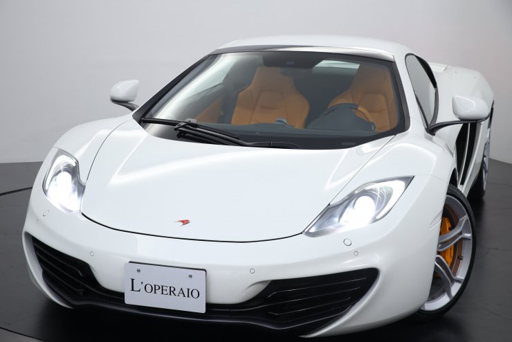 マクラーレン MP4-12C Spider 正規ディーラー車 左ハンドル スポーツ