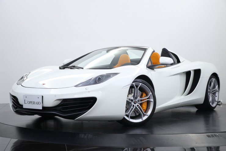 マクラーレン MP4-12C Spider 正規ディーラー車 左ハンドル スポーツ
