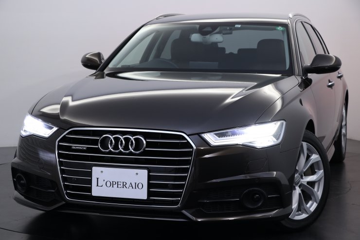 アウディ A6アバント Avant 2.0 TFSI quatro ヌガーブラウンバルコナ