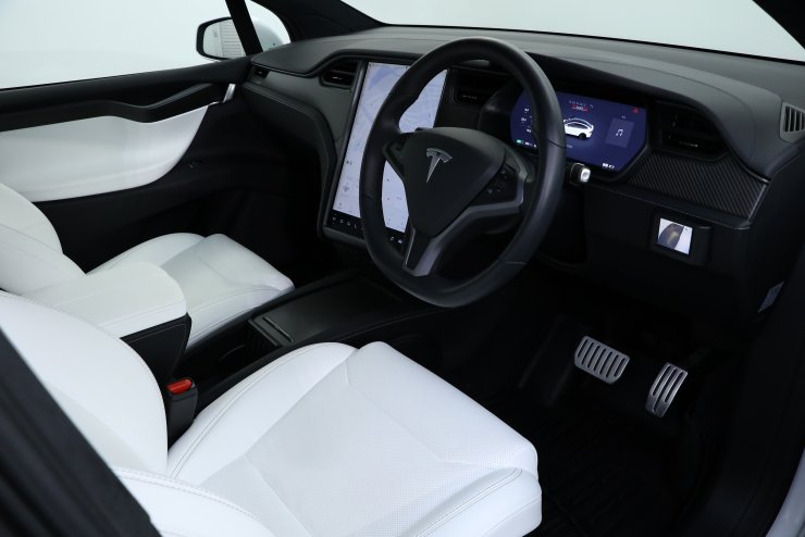 テスラ モデルX P100D ワンオーナー オートパイロット 6シート