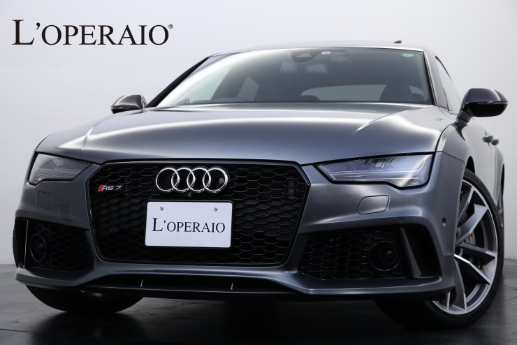 アウディ RS7 1/18 グレー スマートキー付き
