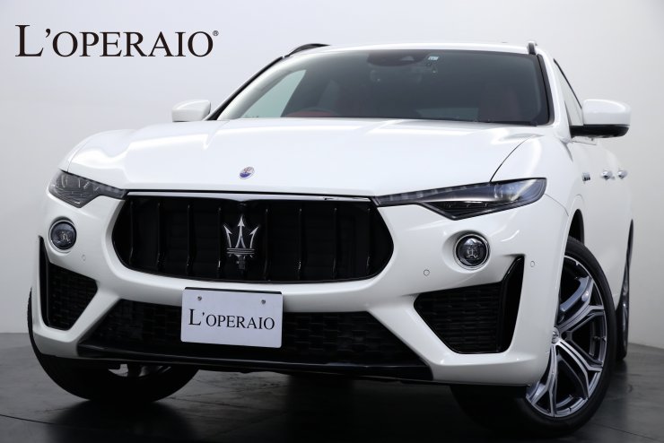 マセラティ レヴァンテ Gran Sport 現行モデル 1オーナー レッドレザー