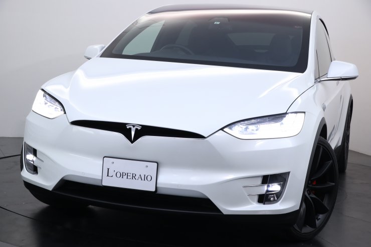 テスラ デキャンター新品未使用 テスラ モデルX P100D オプション総額305万円 エンハンストオート