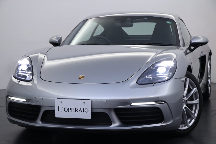 ポルシェ 718 Cayman PDK 有償色：GTシルバーメタリック PASM スポーツ