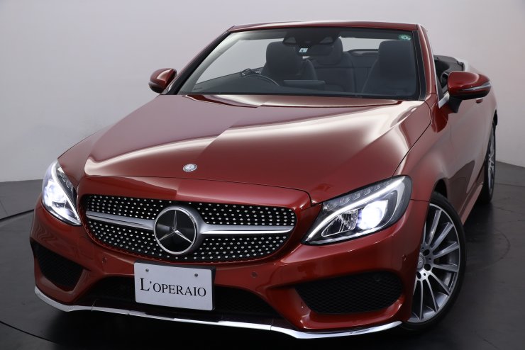 メルセデスベンツ Cクラス C180 Cabriolet Sport 有償外装色 LEDヘッド