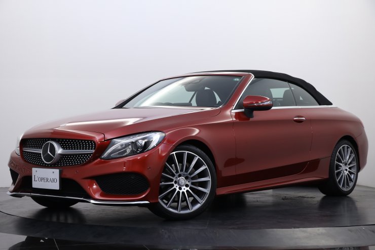メルセデスベンツ Cクラス C180 Cabriolet Sport 有償外装色 LEDヘッド