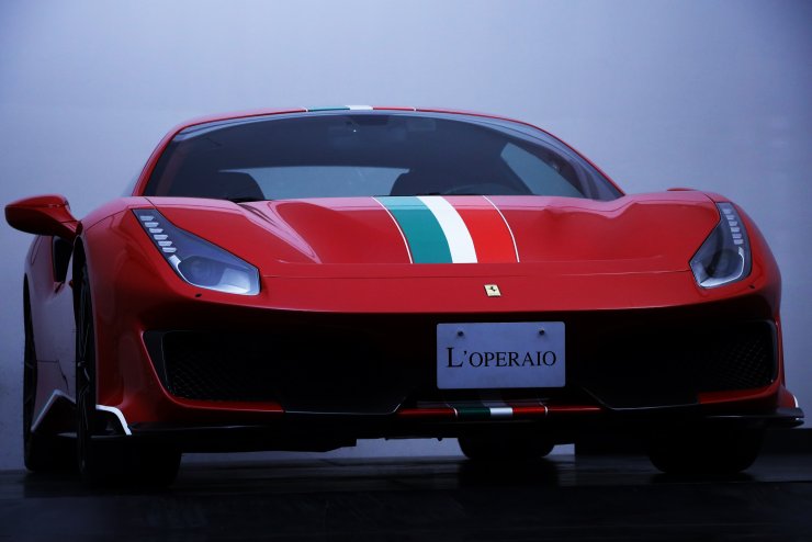 フェラーリ 488 Pista F1 DCT 正規ディーラー車 ワンオーナー