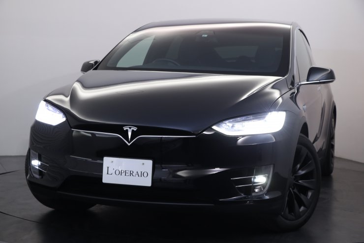 テスラ モデルX 100D ソリッドブラック ブラックレザー エンハンスト