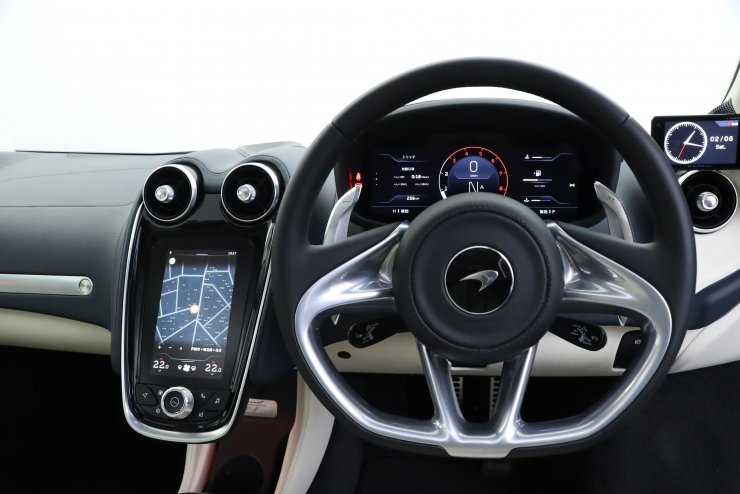 マクラーレン GT Luxe フラックスシルバー ワンオーナー オプション