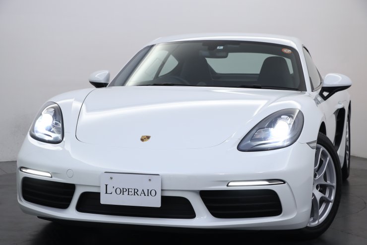 ポルシェ 718 Cayman 6MT Sport-Chrono PKG GTスポーツステアリング