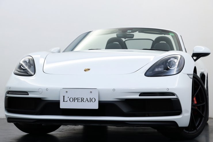ポルシェ 718 ボクスター GTS PDK 黒幌 ブラックアルカンターラレザー