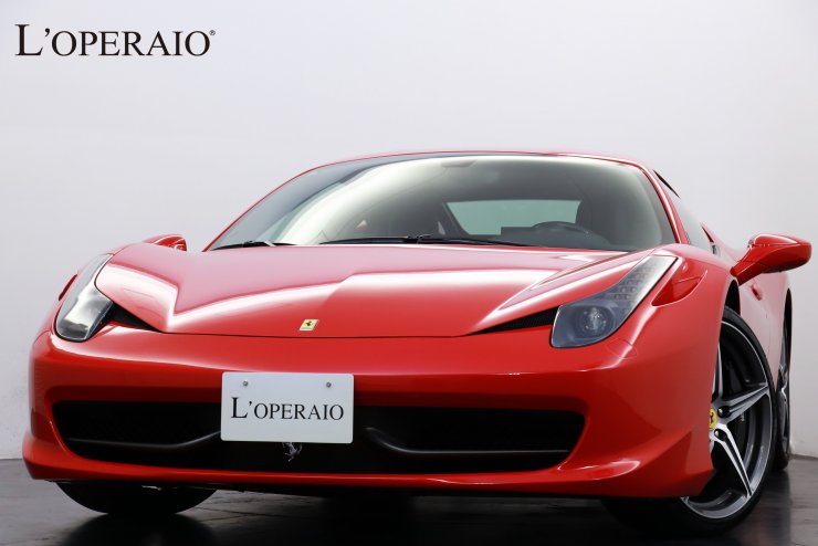 フェラーリ 458 Italia F1 DCT 正規ディーラー車 カーボンドライバー