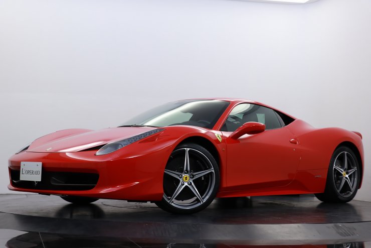 フェラーリ 458 Italia F1 DCT 正規ディーラー車 カーボンドライバー