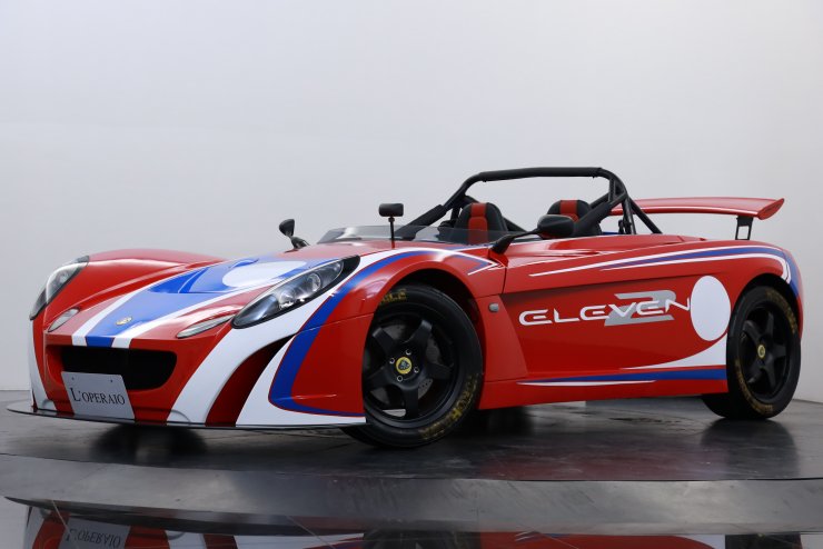 ロータス 2-Eleven ロードバージョン 6MT ブラック×レッドレザー