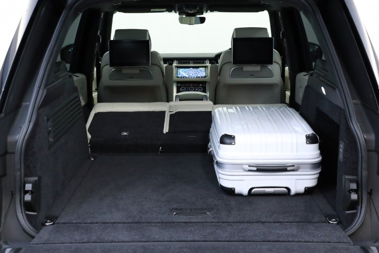 ランドローバー レンジローバー オートバイオグラフィ Lwb ファラロンブラック アイボリーレザー ドライブプロパック パノラマルーフ 純正22インチスタイル708アルミホイール リアエンター シートヒーター ベンチレータ マッサージ機能 メリディアンサウンド