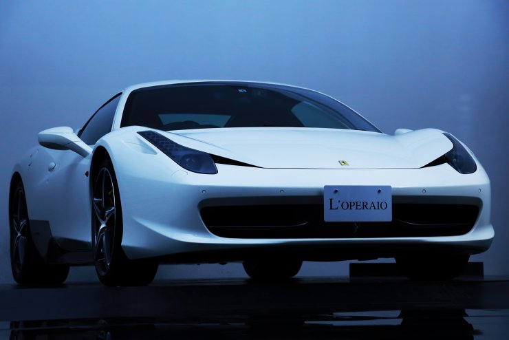フェラーリ 458 Italia F1 DCT 正規ディーラー車 希少右ハンドル