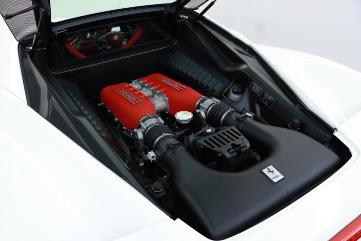 フェラーリ 458 Italia F1 DCT 正規ディーラー車 希少右ハンドル