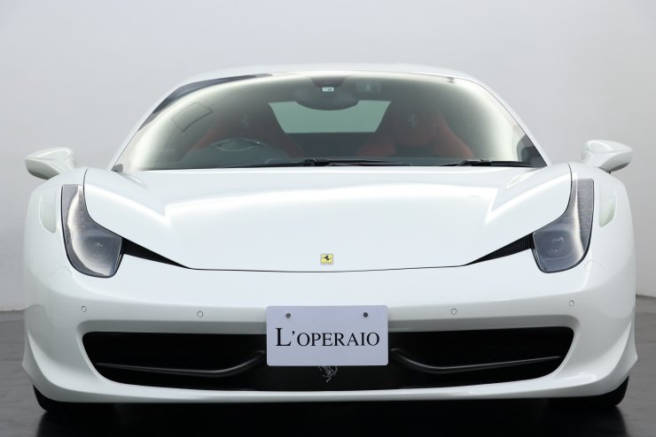 フェラーリ 458 Italia F1 DCT 正規ディーラー車 希少右ハンドル