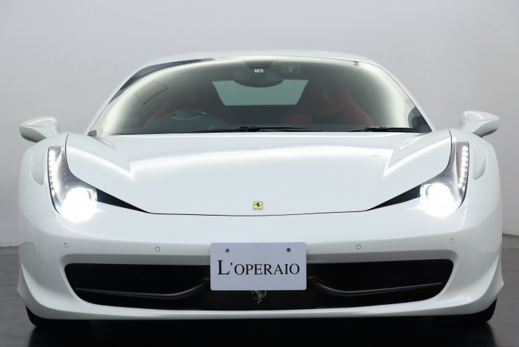 フェラーリ 458 Italia F1 DCT 正規ディーラー車 希少右ハンドル