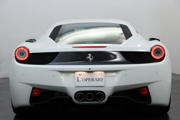 フェラーリ 458 Italia F1 DCT 正規ディーラー車 希少右ハンドル