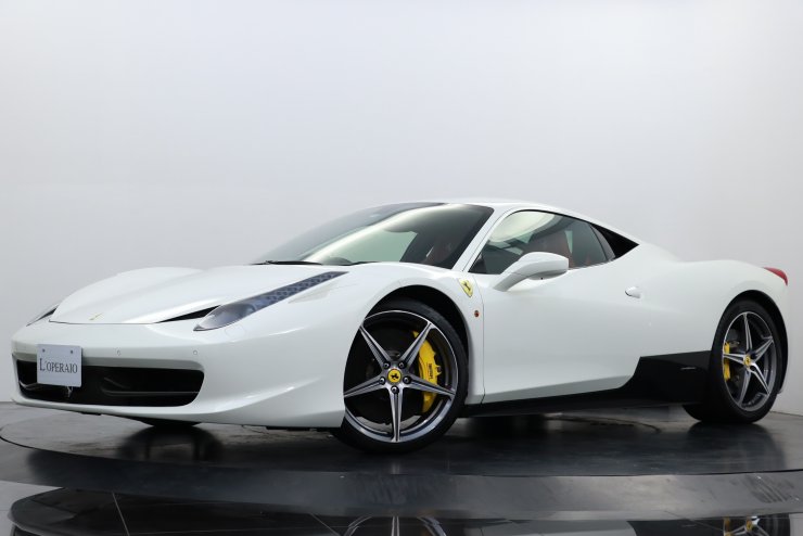 フェラーリ 458 Italia F1 DCT 正規ディーラー車 希少右ハンドル