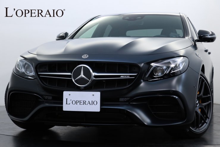 AMG Eクラス E63S 4マチック+ エディション1 限定車 黒革×黄