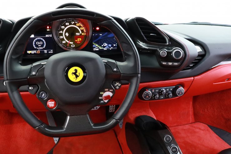 Ferrari 488GTB メーカーオプション純正カーボンパドル Ferrari 488GTB メーカーオプション純正カーボンパドル - パーツ