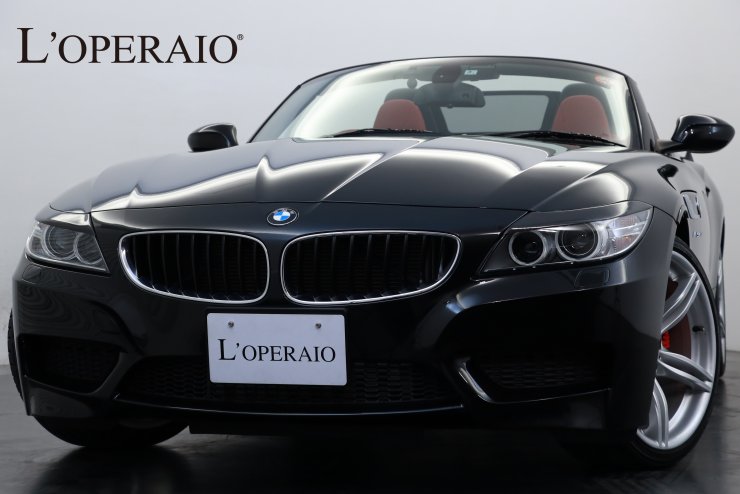 BMW Z4 sDrive 20i Mスポーツ 後期モデル 社外ステアリング(レッド