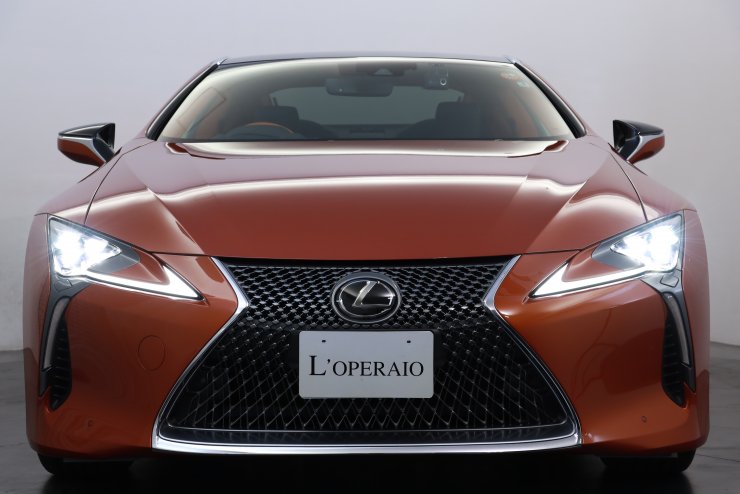 レクサス LC LC500 L Package 有償カラー ブラック×オレンジ