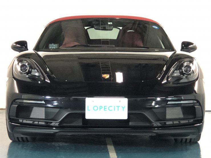 【新品未使用正規品】ポルシェ Porsche モータースポーツベア　XLサイズ ポルシェ 718 Boxster GTS 6MT 右H スポクロ スポエグ 赤革/赤幌