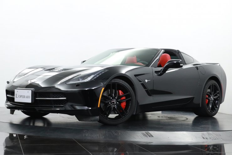 シボレー コルベット Z51 Coupe 7MT 正規ディーラー車 レッド